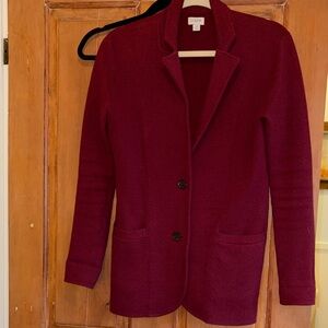 Jcrew sweater blazer
